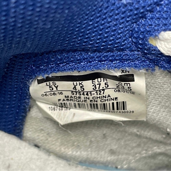 Jordan 1 High Storm Blue Size 5Y (6.5W) - Picture 6 of 7